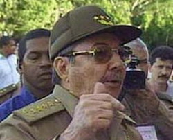 First Vice President Raul Castro attends Cuban Parliament's ninth ordinary session